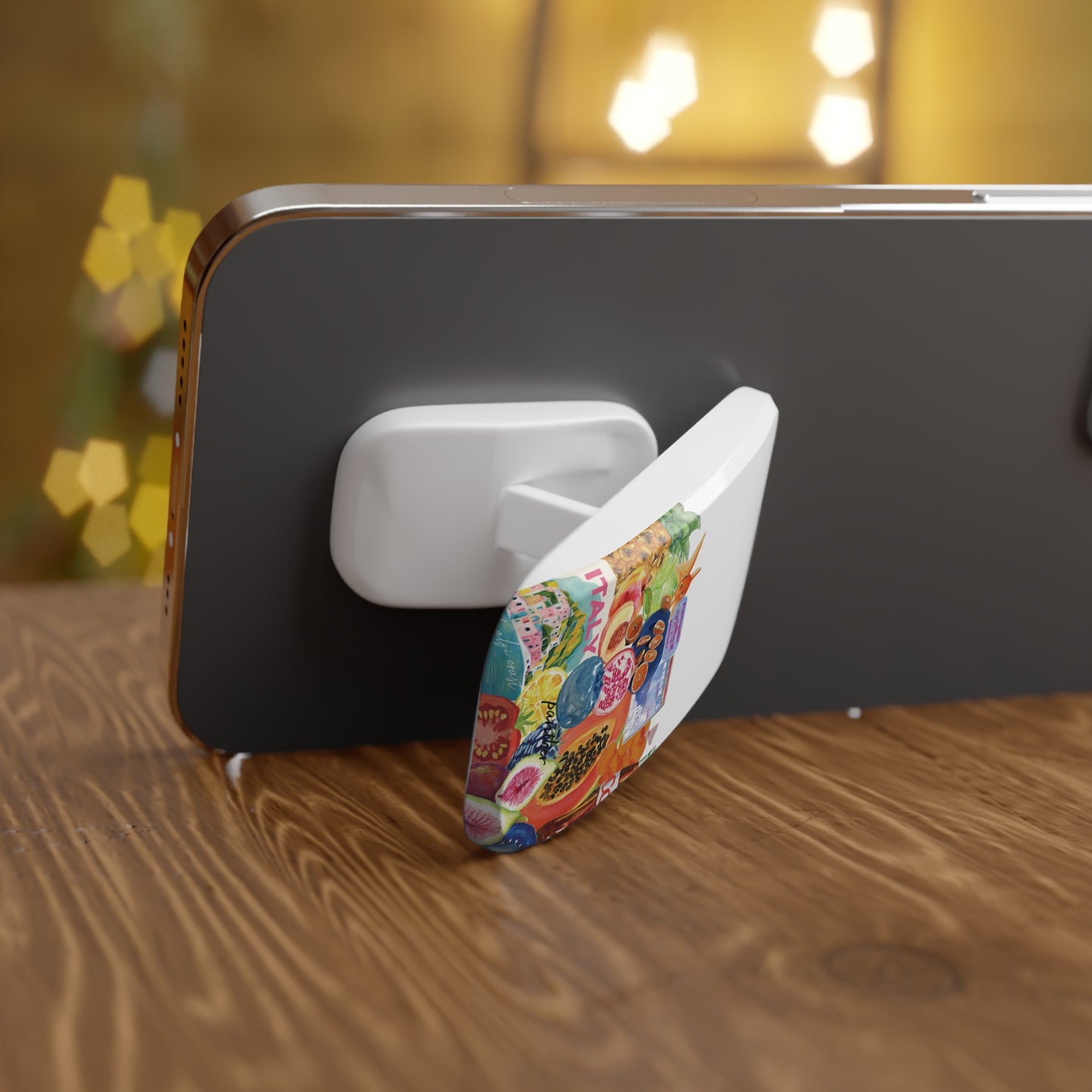 Mediterranean Fruit Bowl Phone Click-On Grip