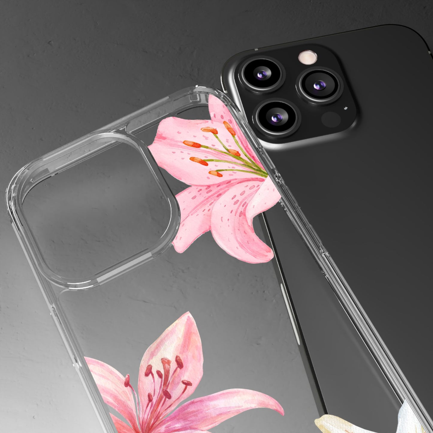 Blossom Grace Clear Case