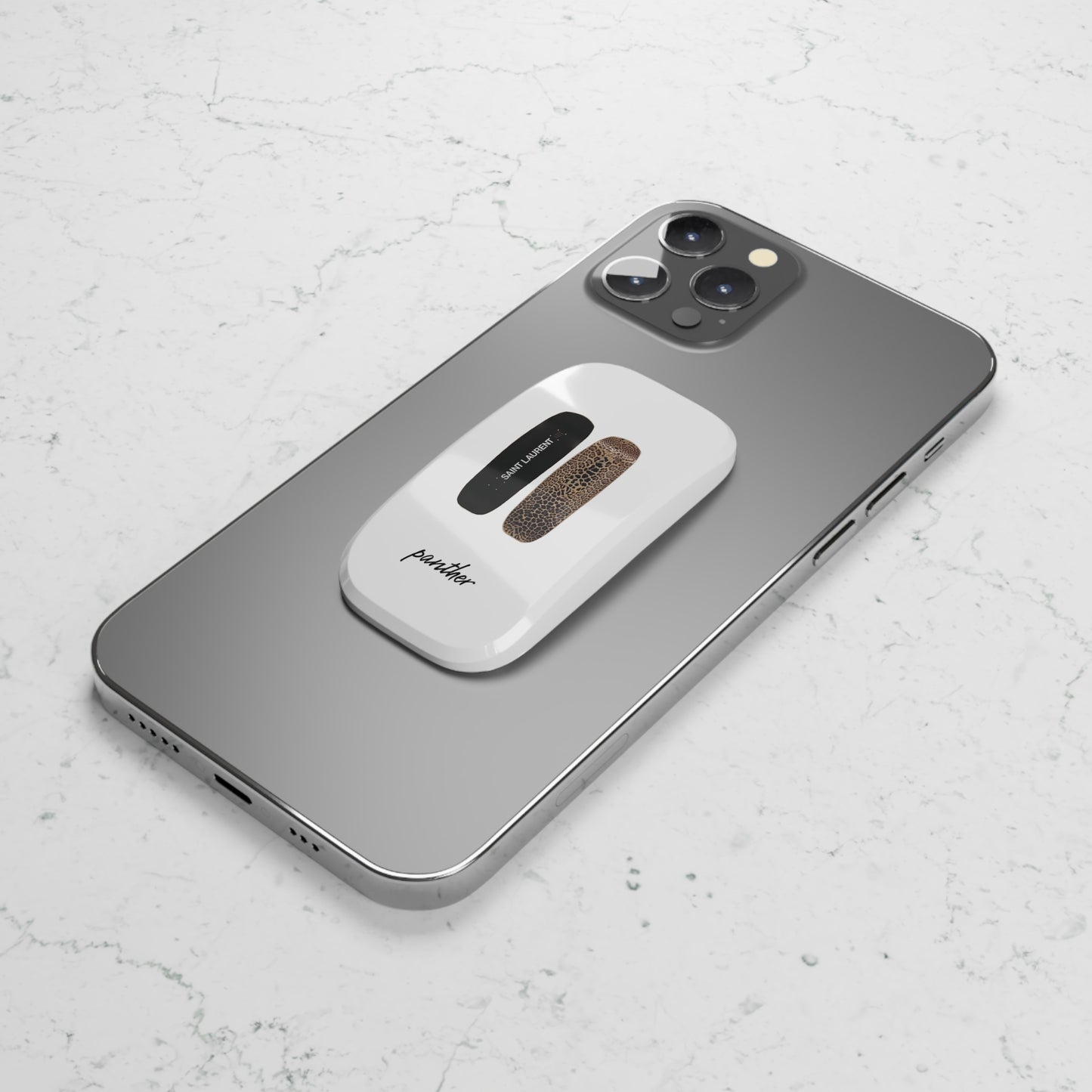 YSL Skateboards Phone Click-On Grip (White)