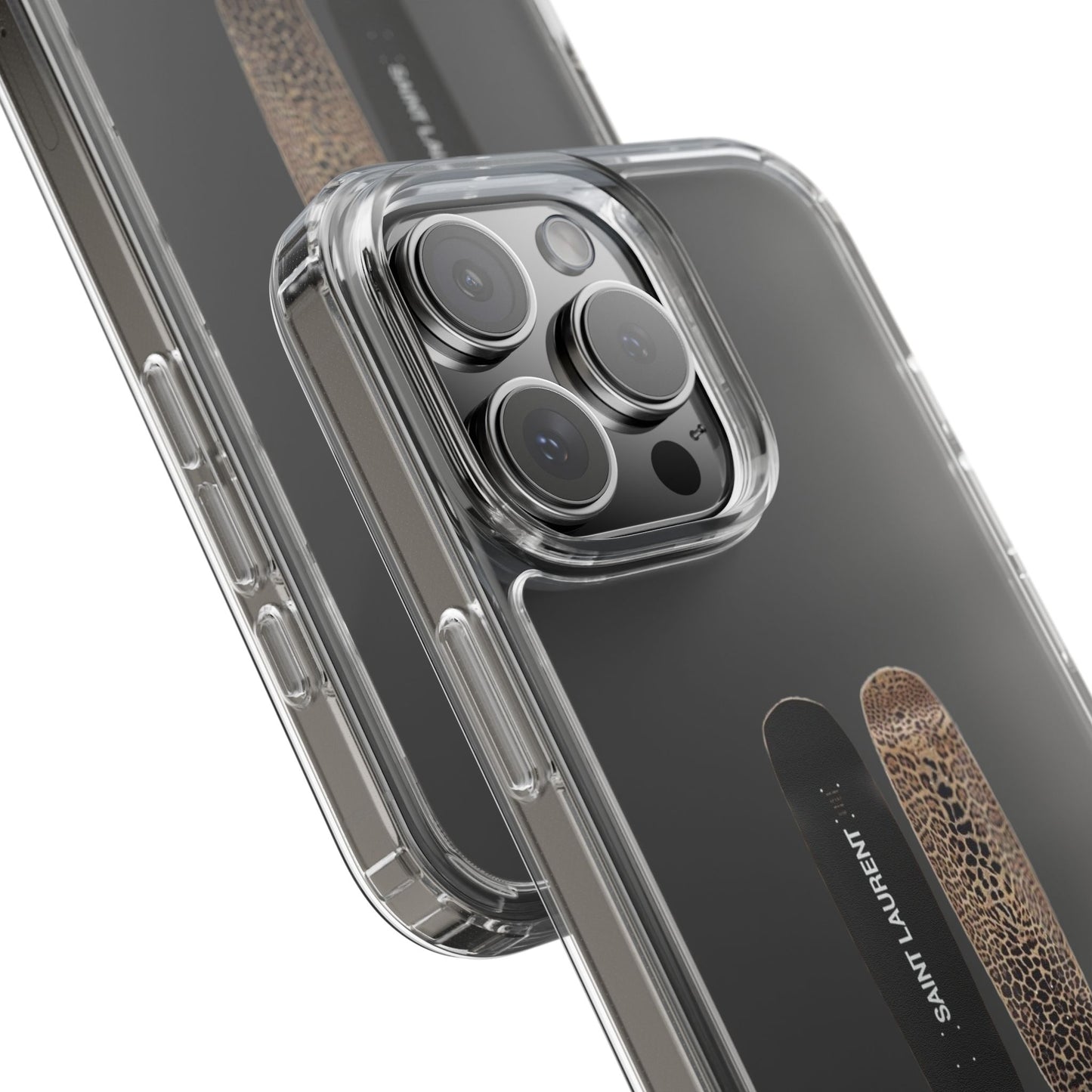 Panther Skateboard Clear Case