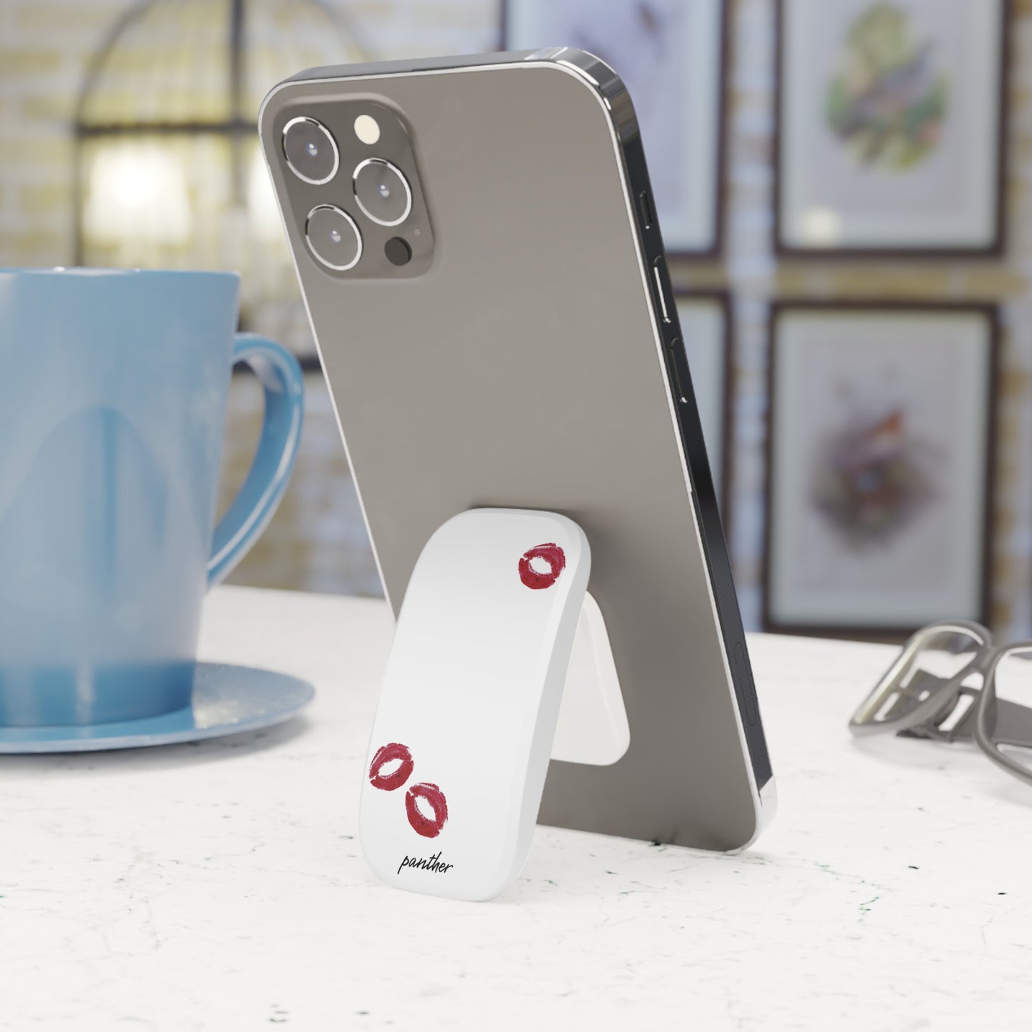 Kiss & Tell Phone Click-On Grip