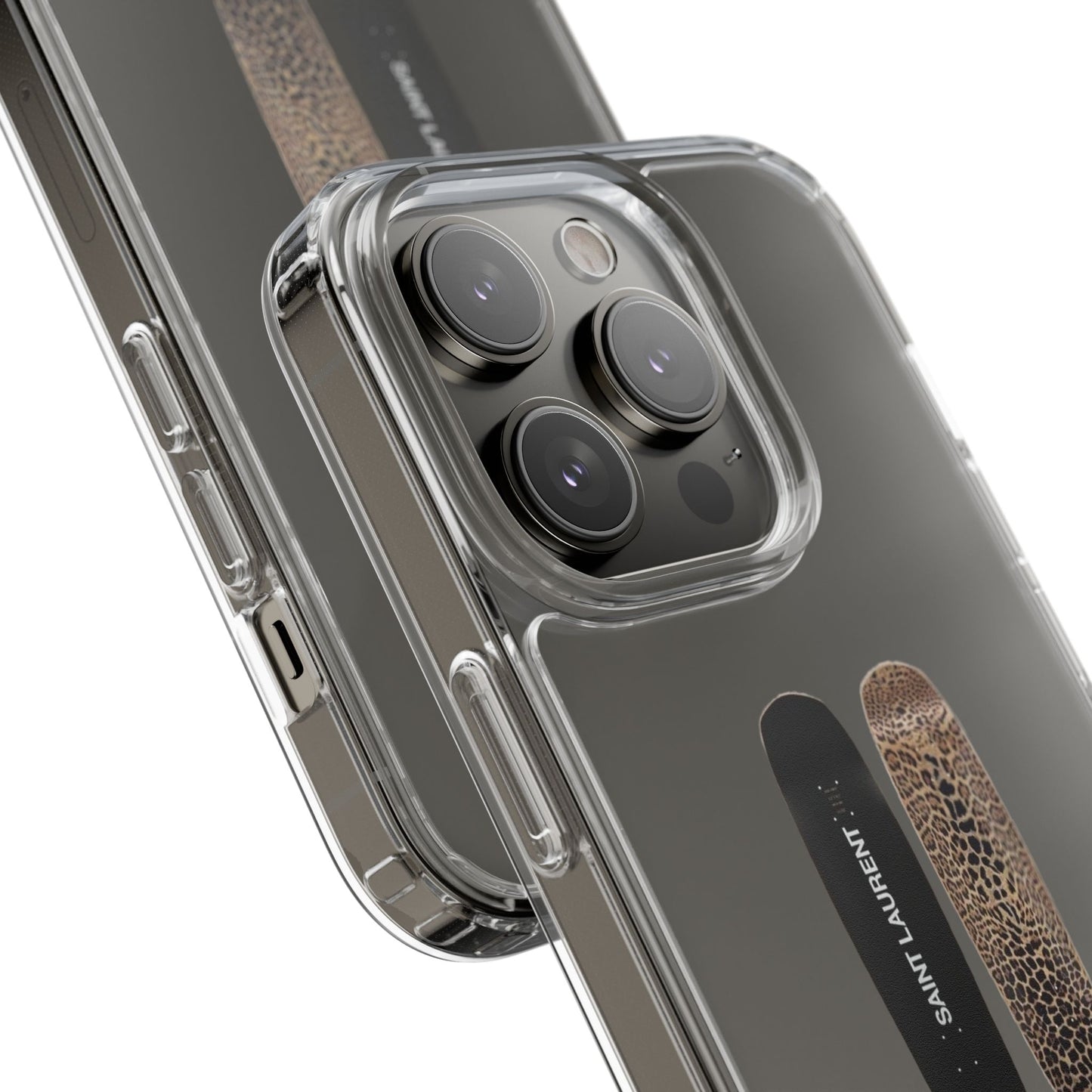 Panther Skateboard Clear Case
