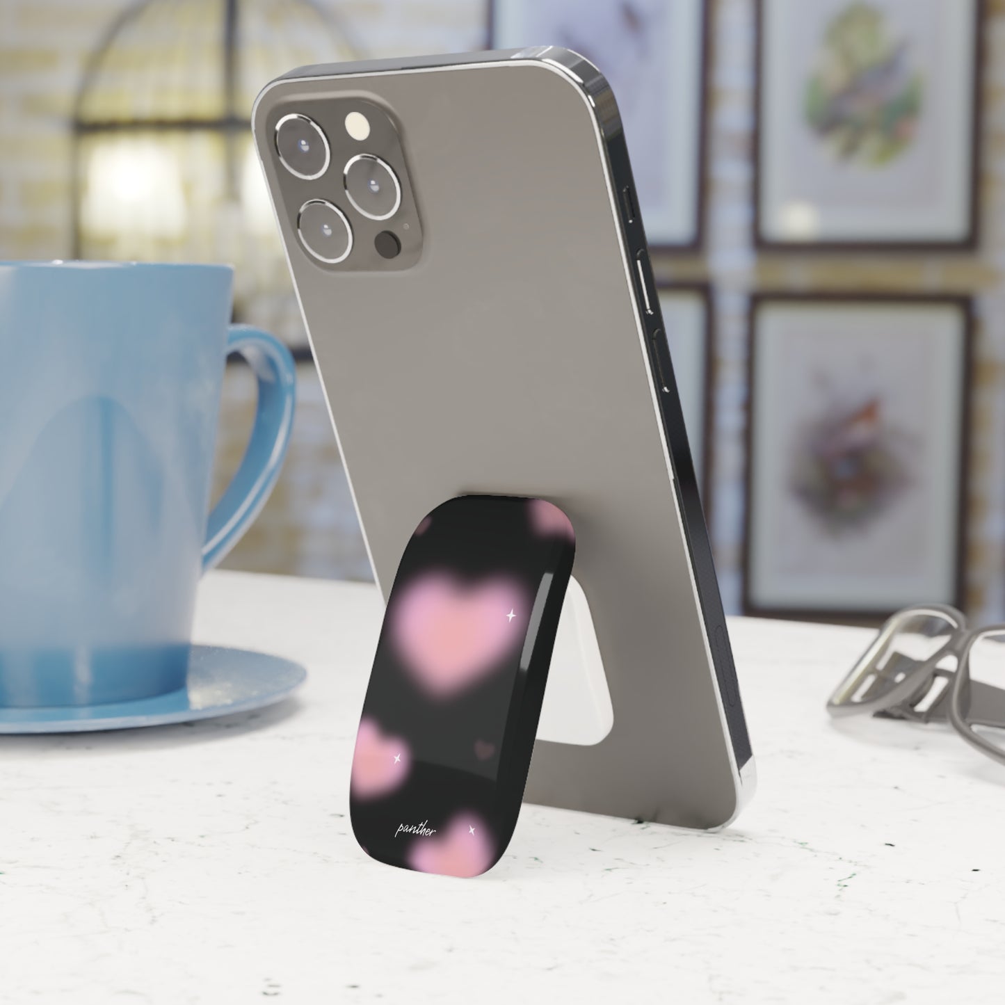 Hearts V2 Phone Click-On Grip