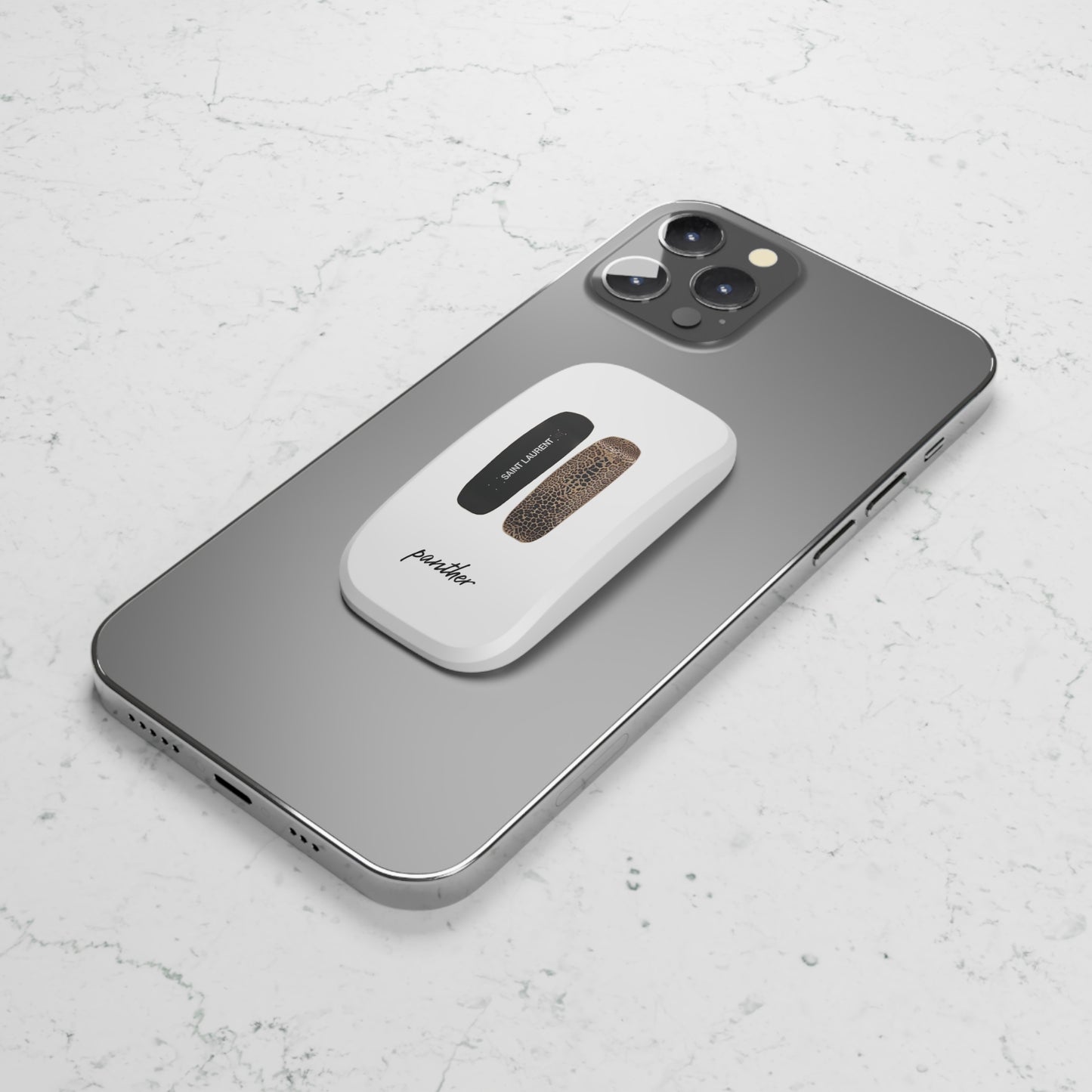 YSL Skateboards Phone Click-On Grip (White)