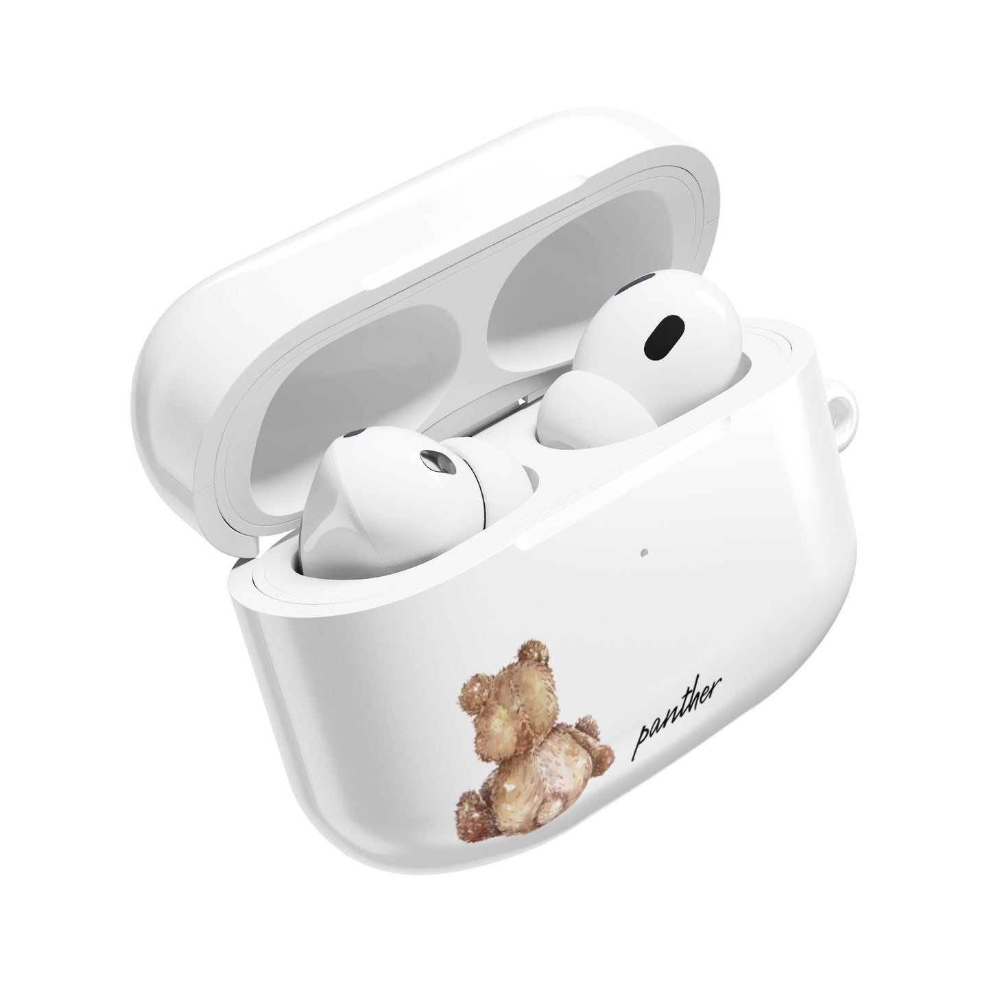 Cuddly Bear (White) AirPods/ Pro Cases