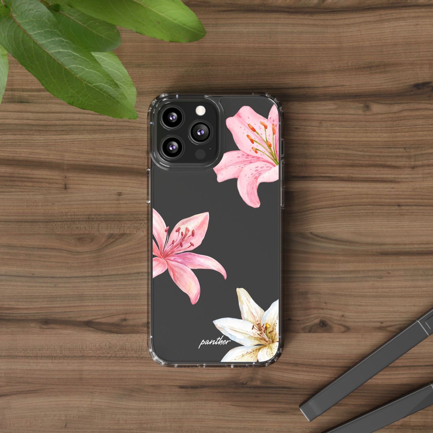 Blossom Grace Clear Case