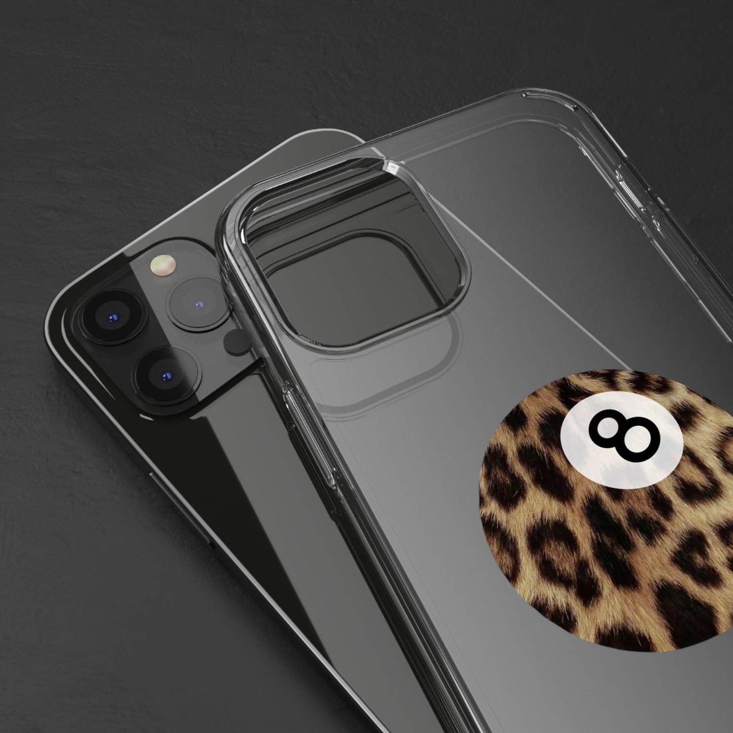 Spot on 8 Clear Case