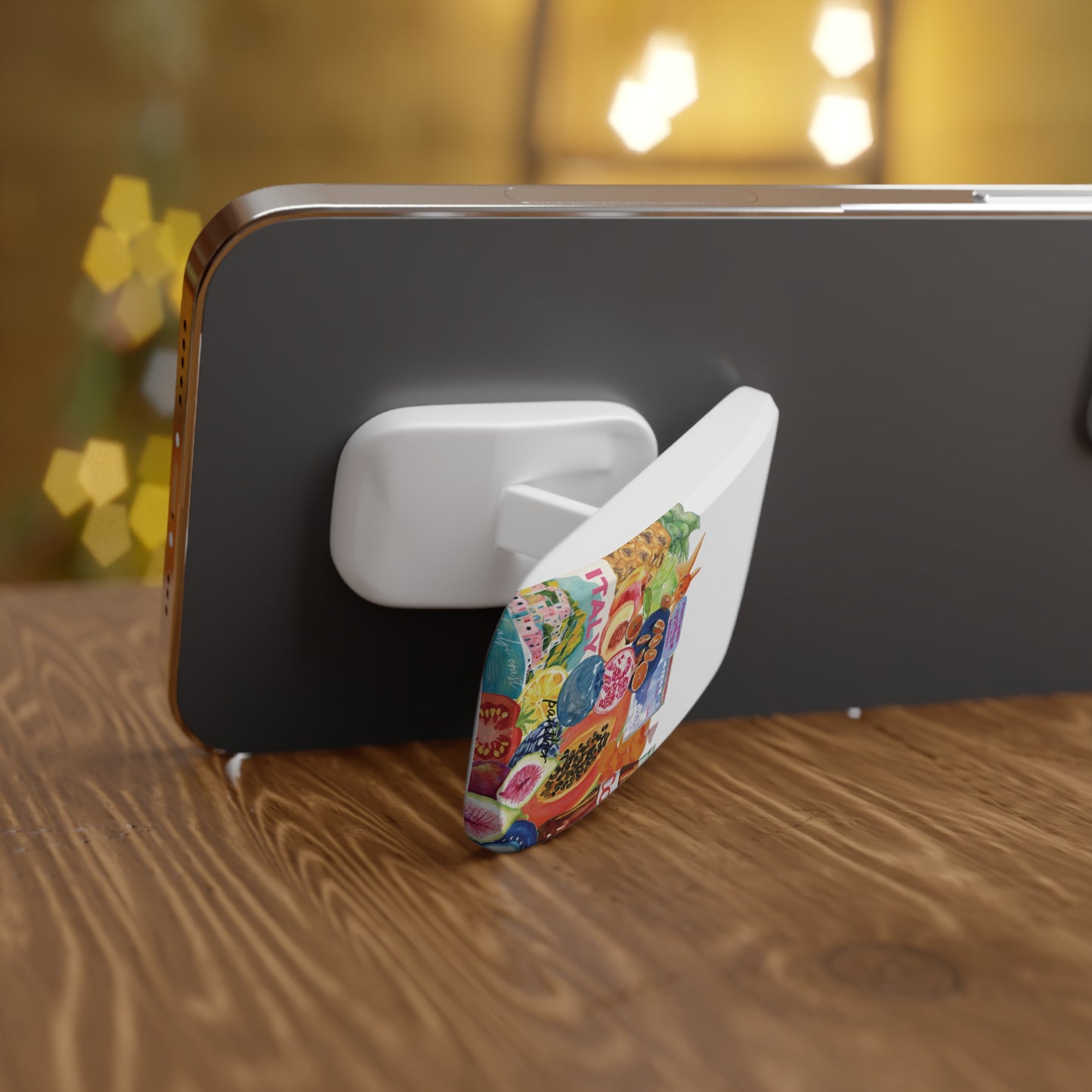 Mediterranean Fruit Bowl Phone Click-On Grip