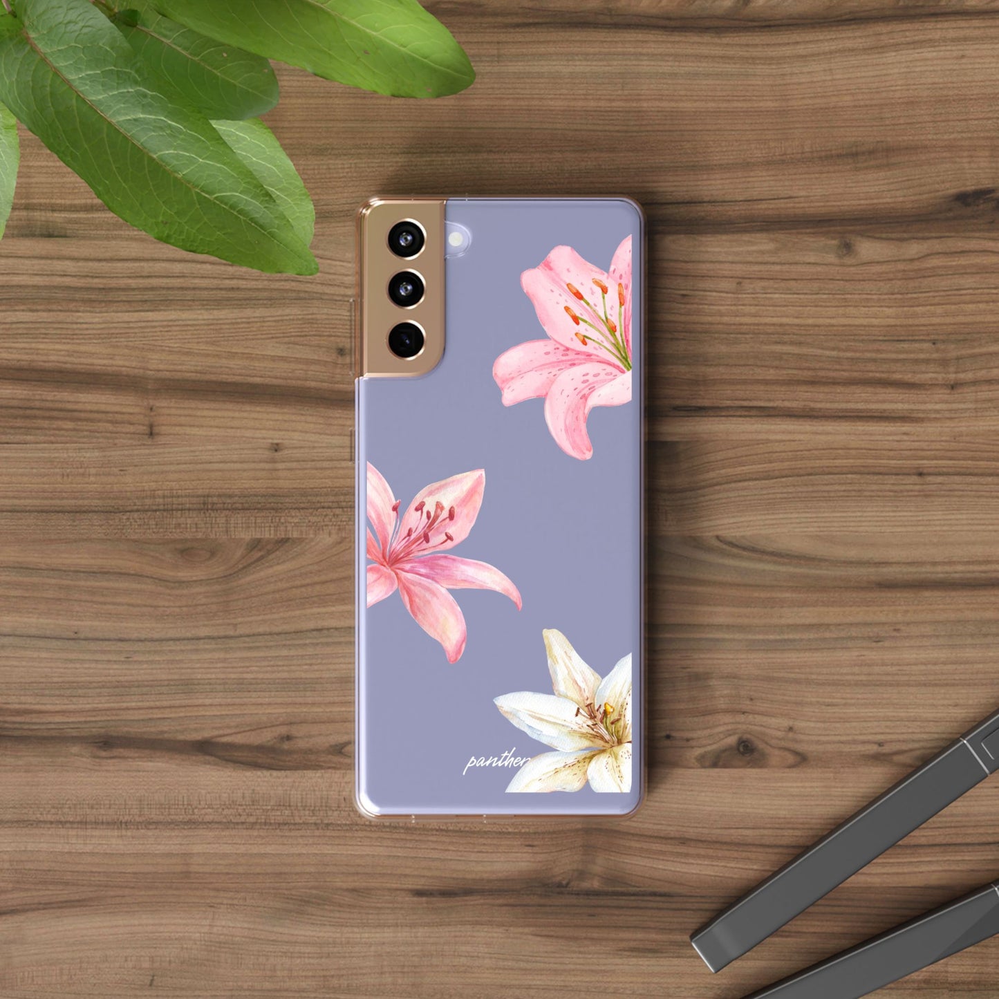 Blossom Grace Clear Case