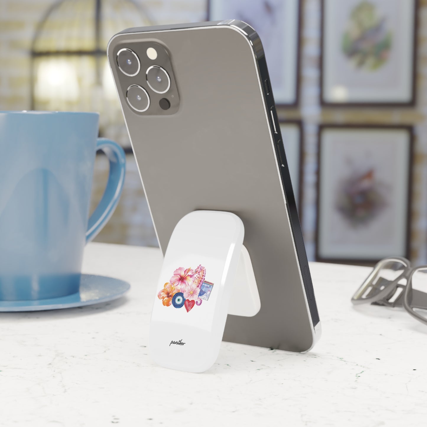 European Summer Phone Click-On Grip