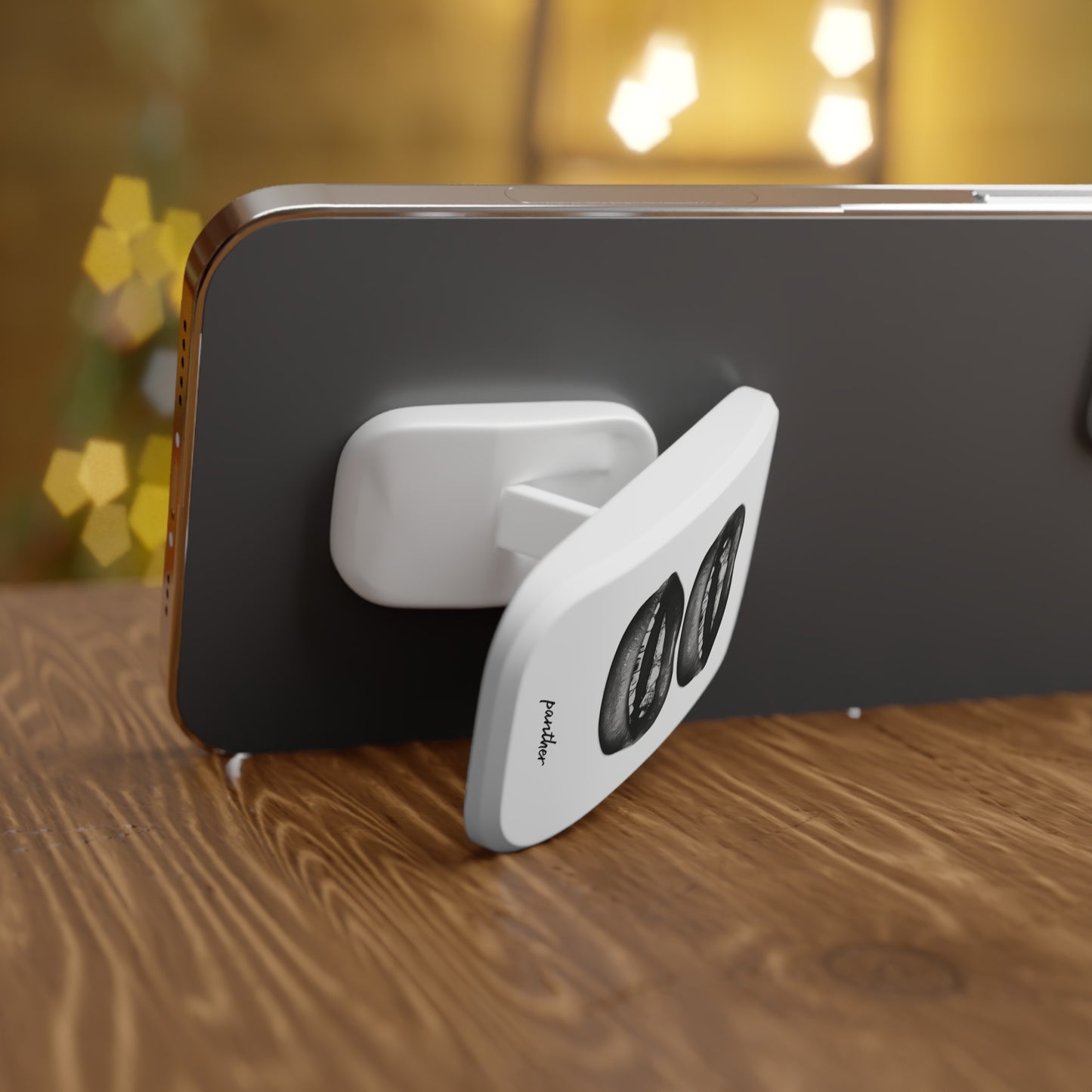 Glam Grin Phone Click-On Grip