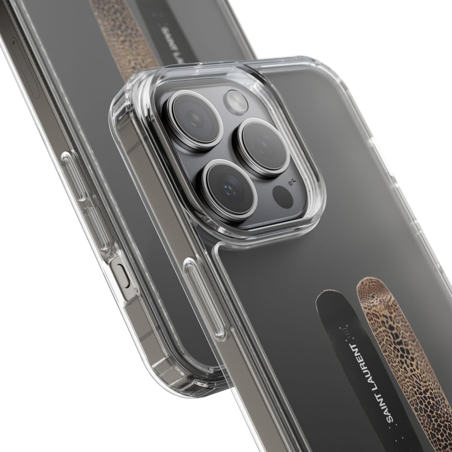 Panther Skateboard Clear Case
