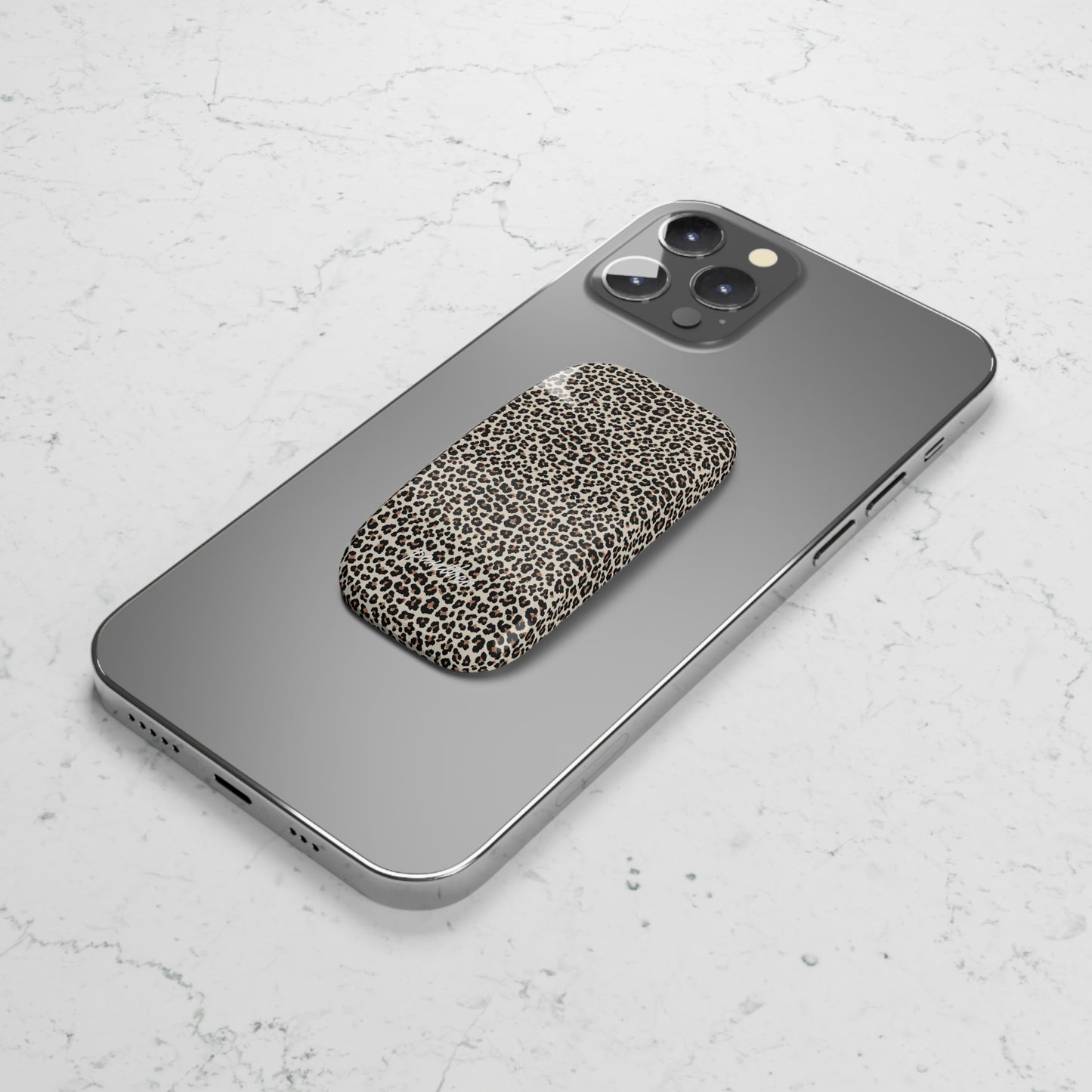 Leopard Phone Click-On Grip