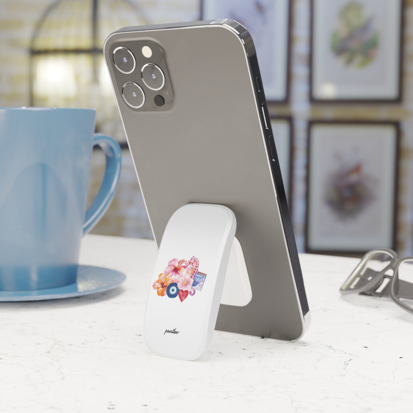 European Summer Phone Click-On Grip
