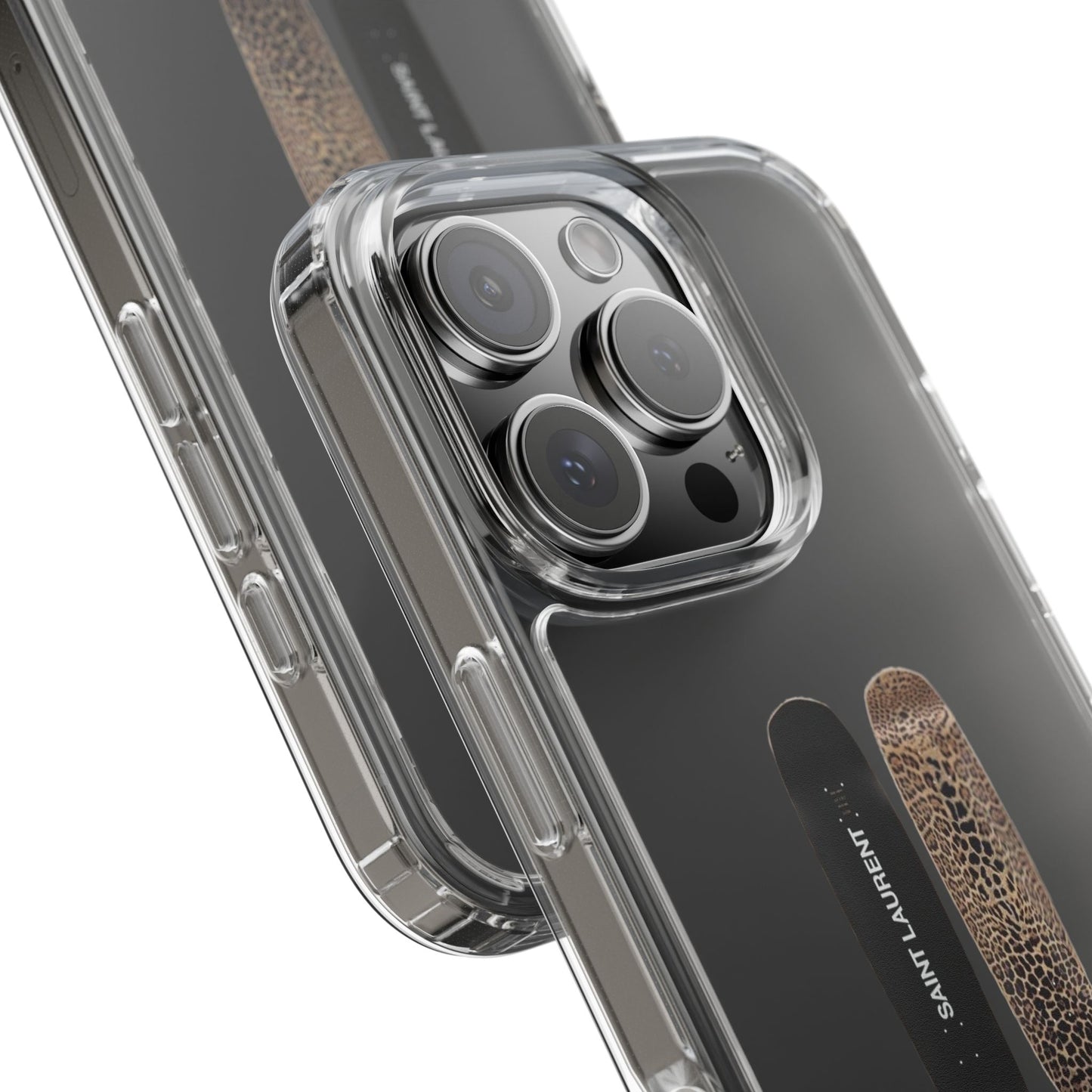Panther Skateboard Clear Case