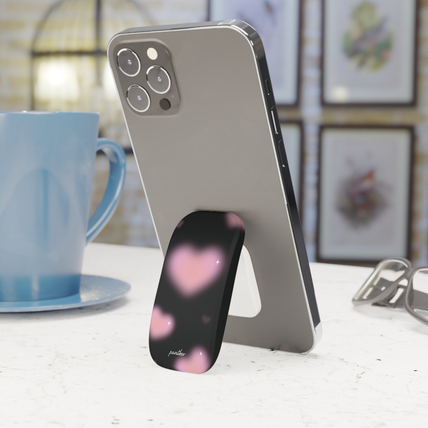 Hearts V2 Phone Click-On Grip