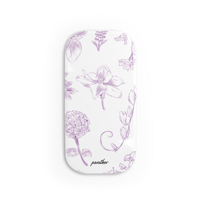 Lavender Botanica Phone Click-On Grip