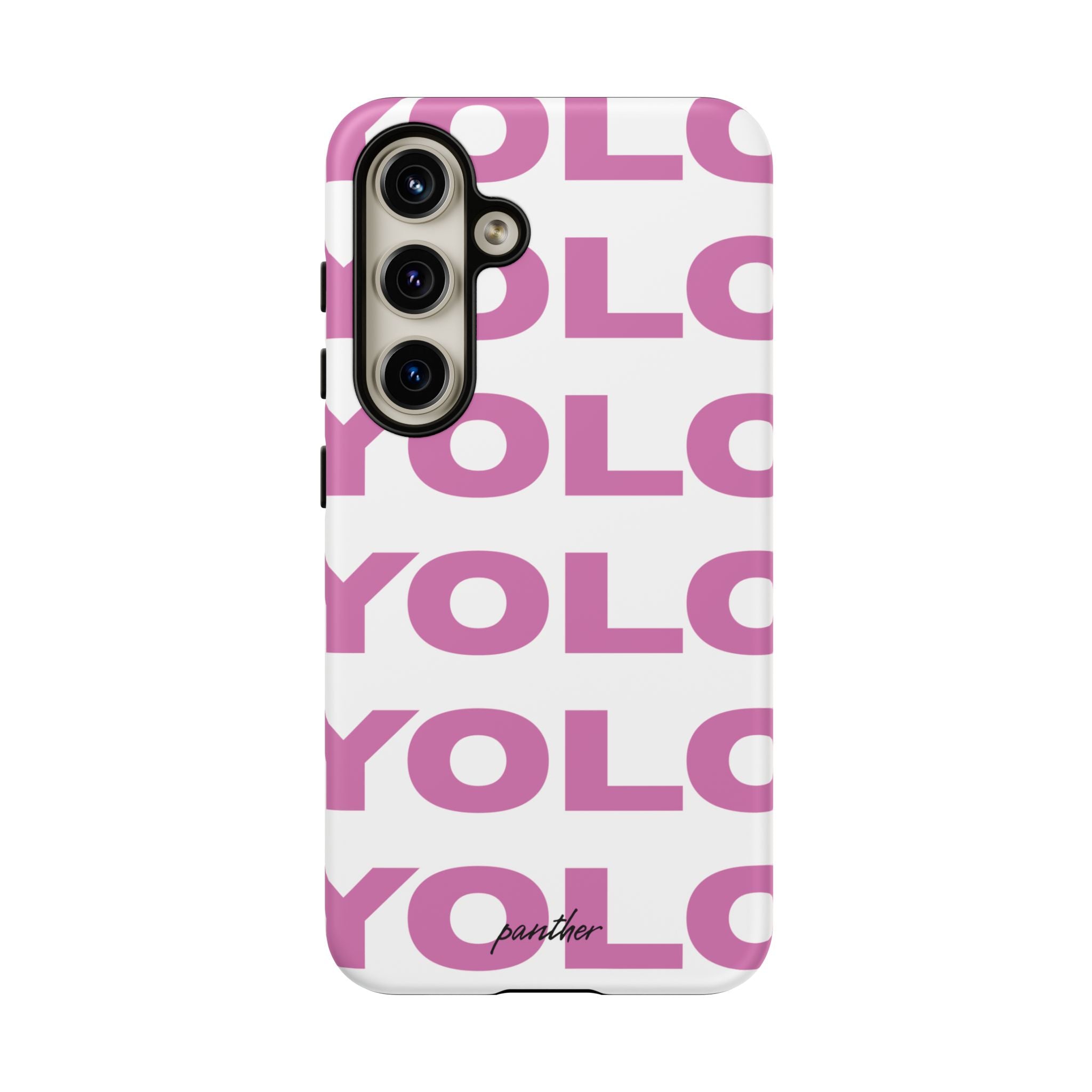 YOLO (White & Pink)