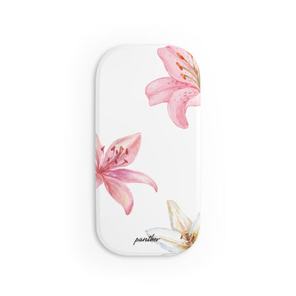 Blossom Grace (White) Phone Click-On Grip