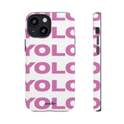 YOLO (White & Pink)