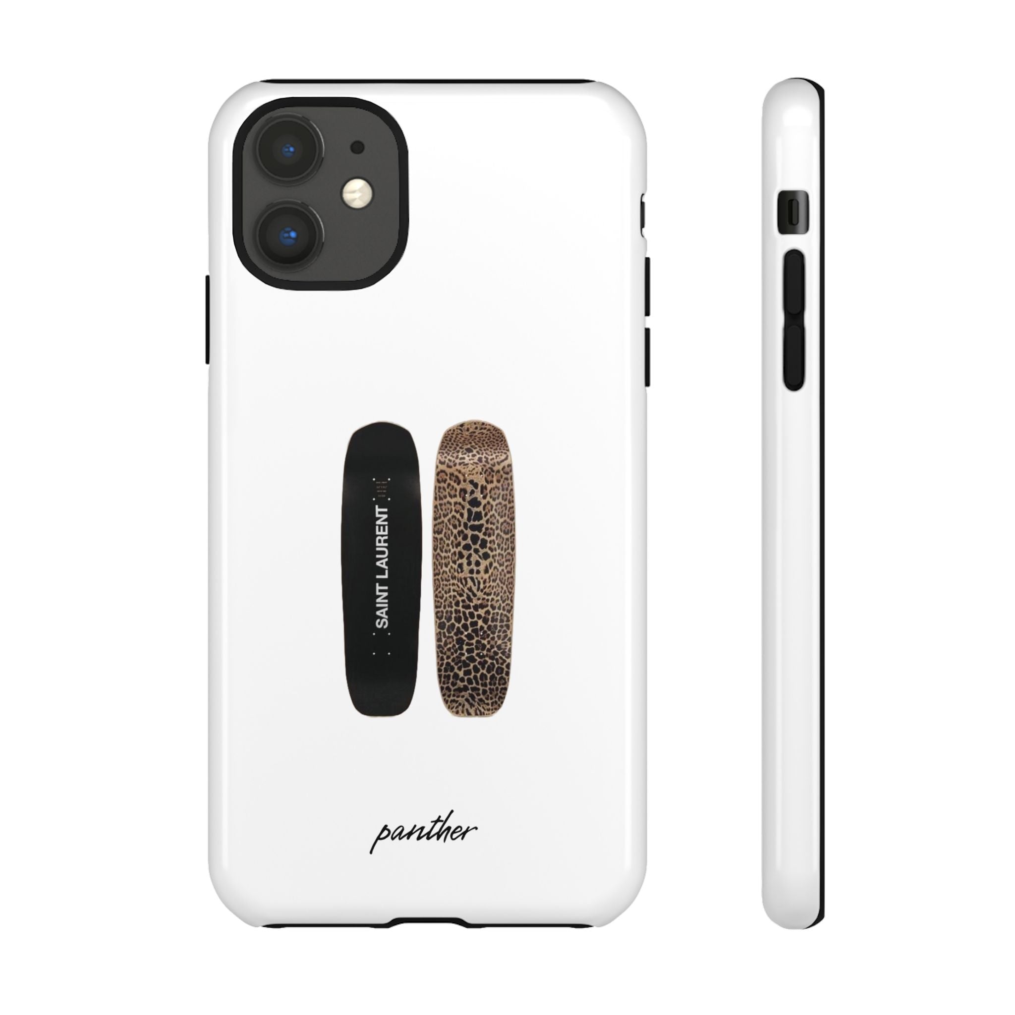 Panther Skateboards (White)