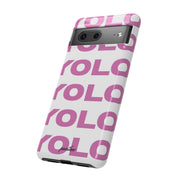 YOLO (White & Pink)