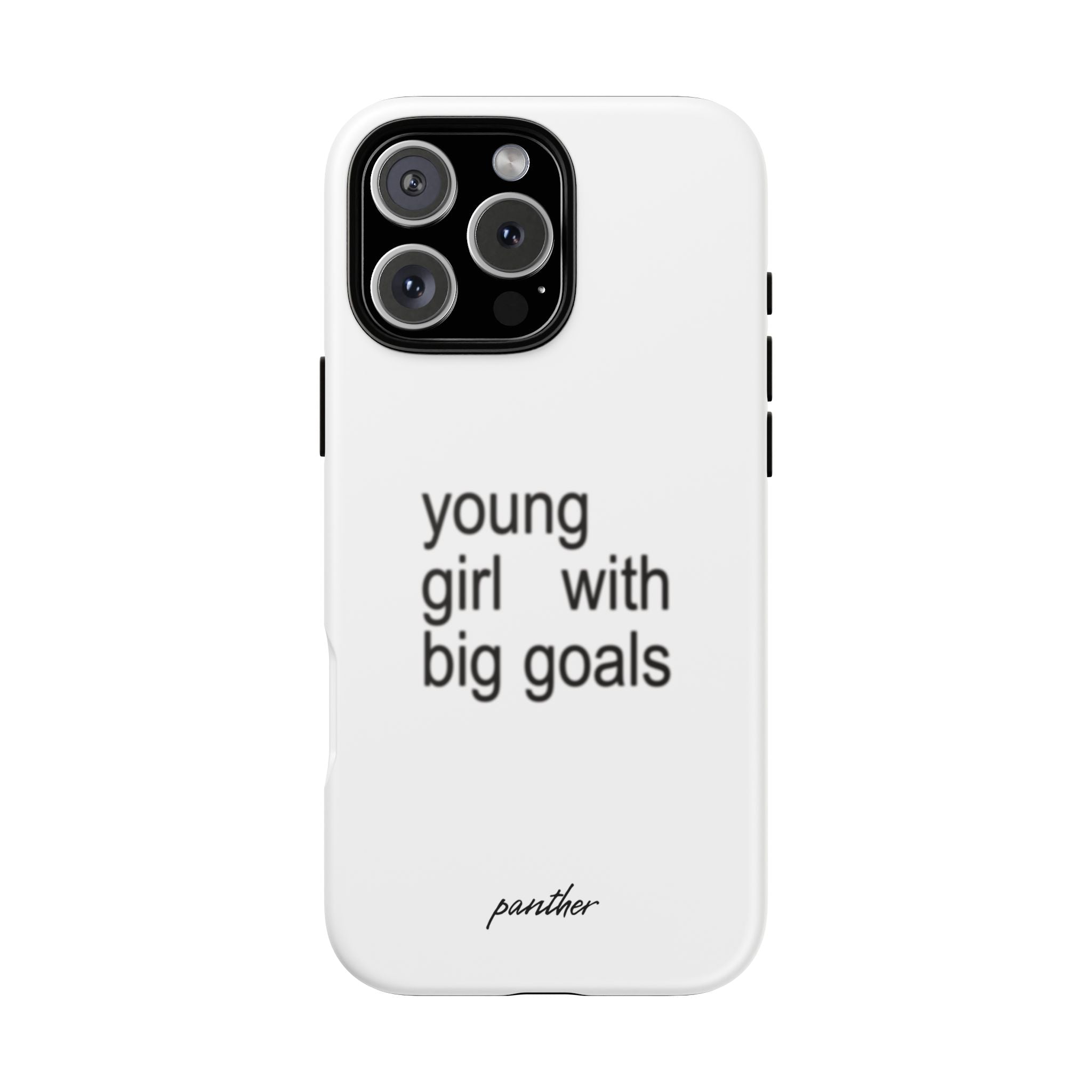 Young Girl With Big Goals
