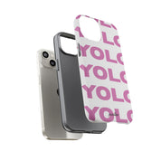 YOLO (White & Pink)