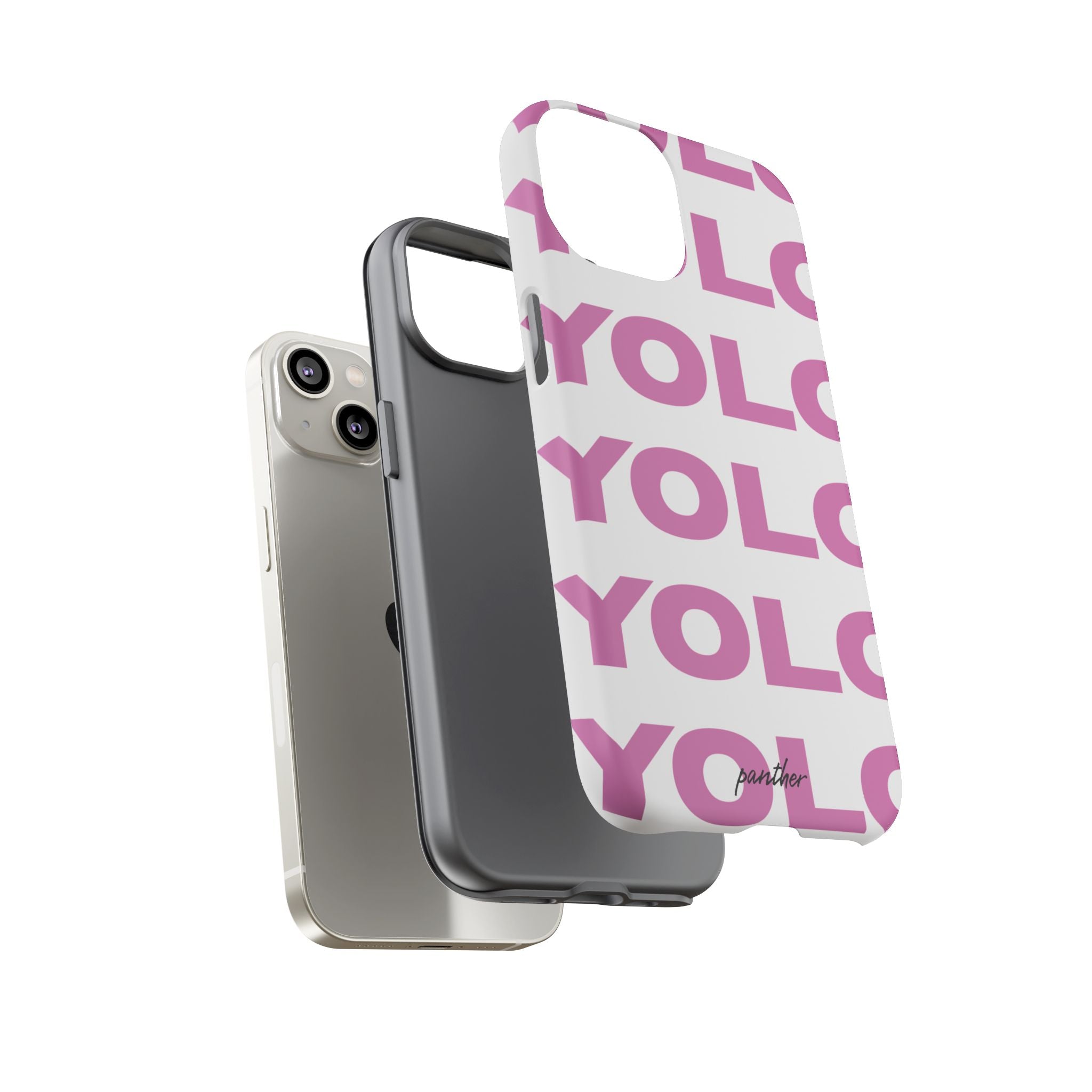 YOLO (White & Pink)
