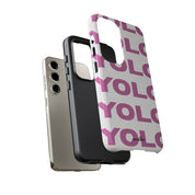YOLO (White & Pink)