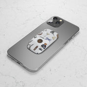 Navy Glam Phone Click-On Grip