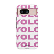 YOLO (White & Pink)