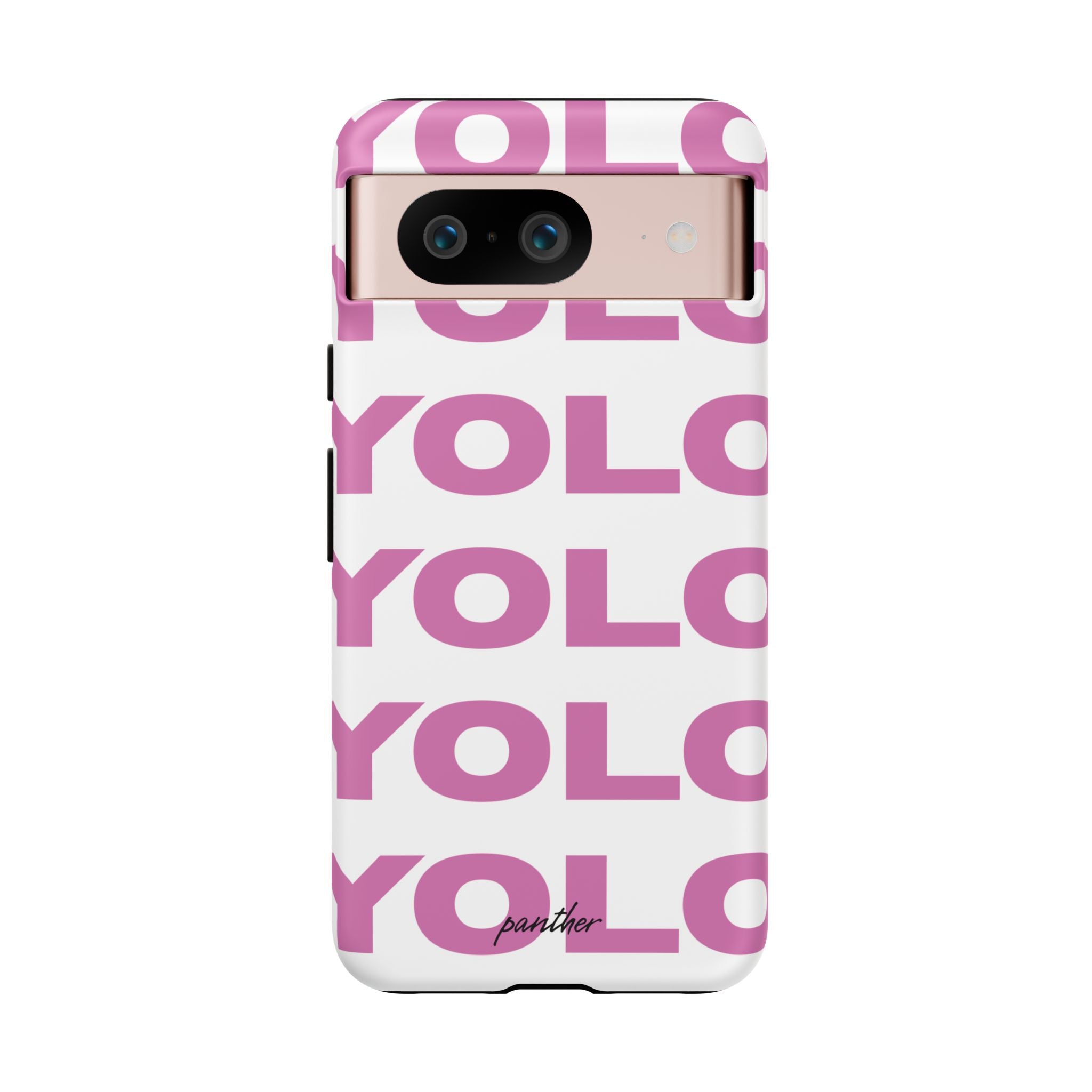 YOLO (White & Pink)