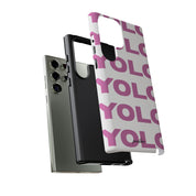 YOLO (White & Pink)