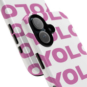 YOLO (White & Pink)