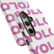YOLO (White & Pink)