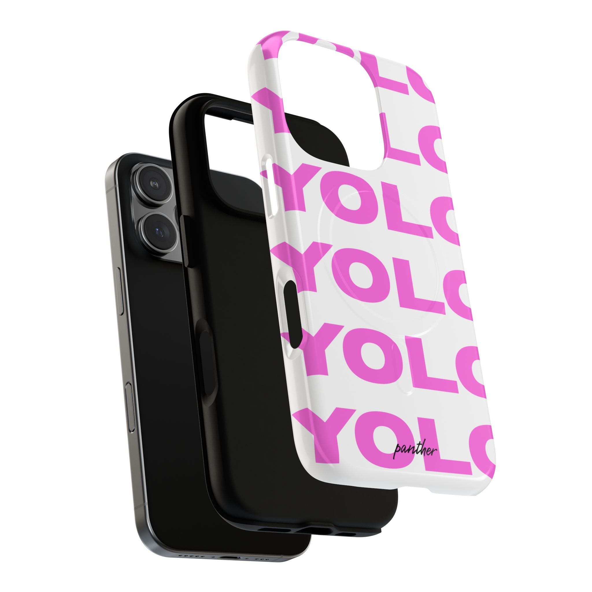 YOLO (White & Pink) (magsafe)