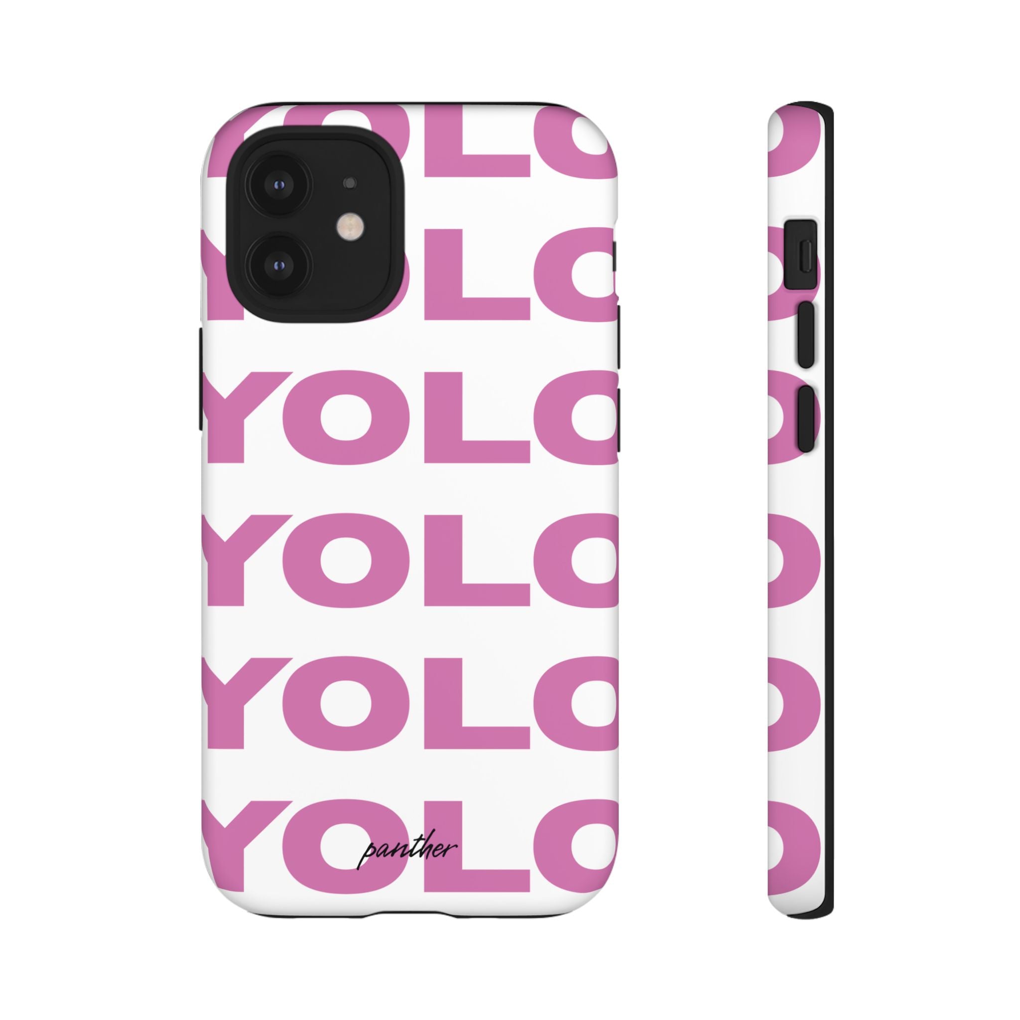 YOLO (White & Pink)