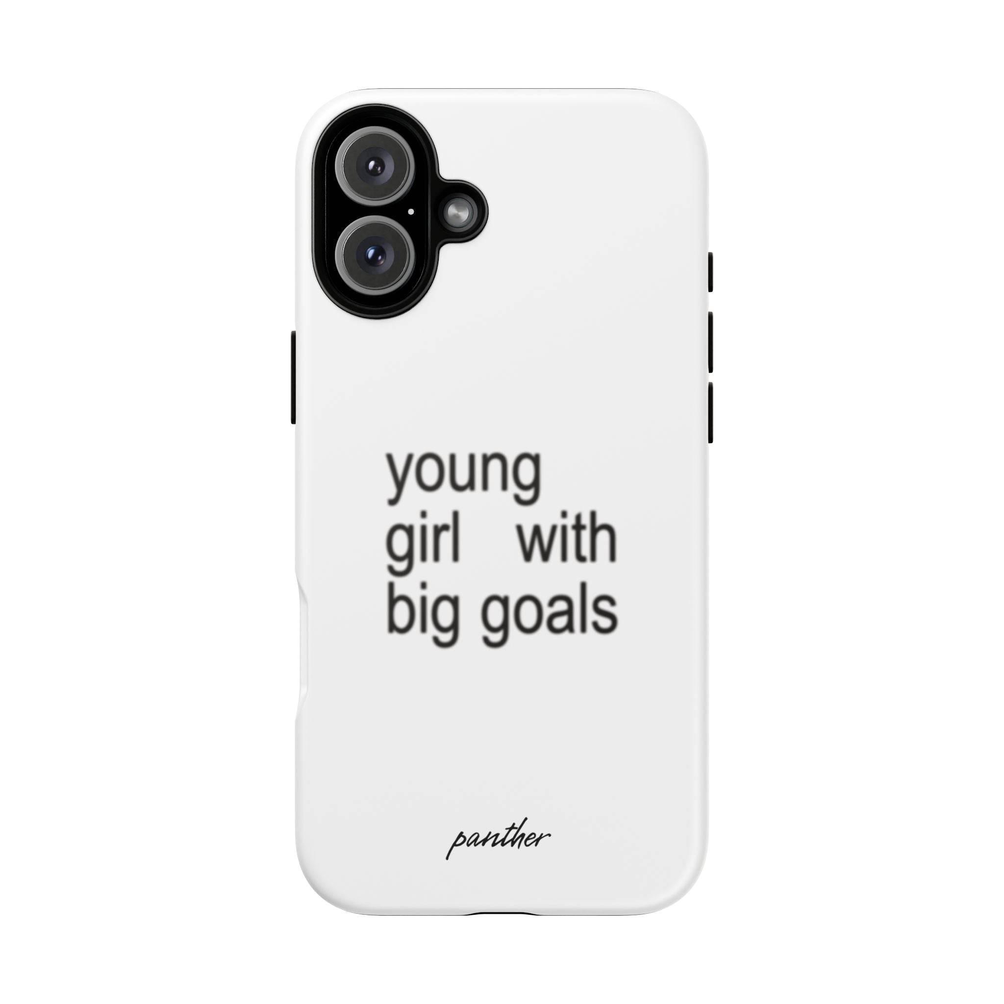 Young Girl With Big Goals