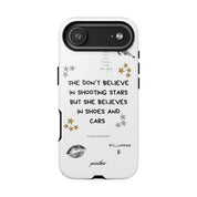 “She don’t believe in shooting stars”