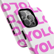 YOLO (White & Pink) (magsafe)