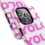 YOLO (White & Pink) (magsafe)