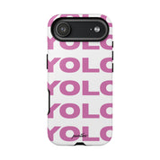 YOLO (White & Pink)