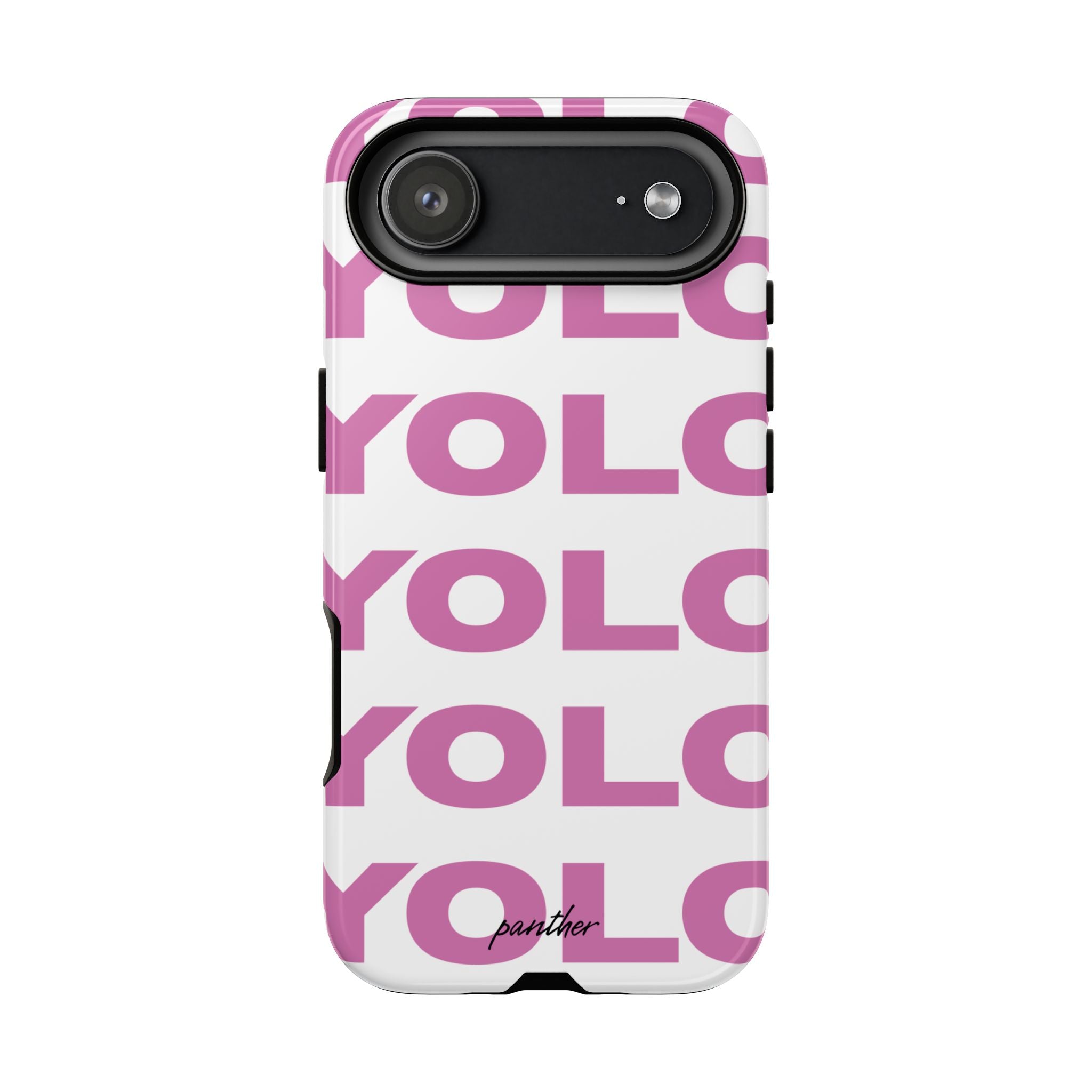 YOLO (White & Pink)