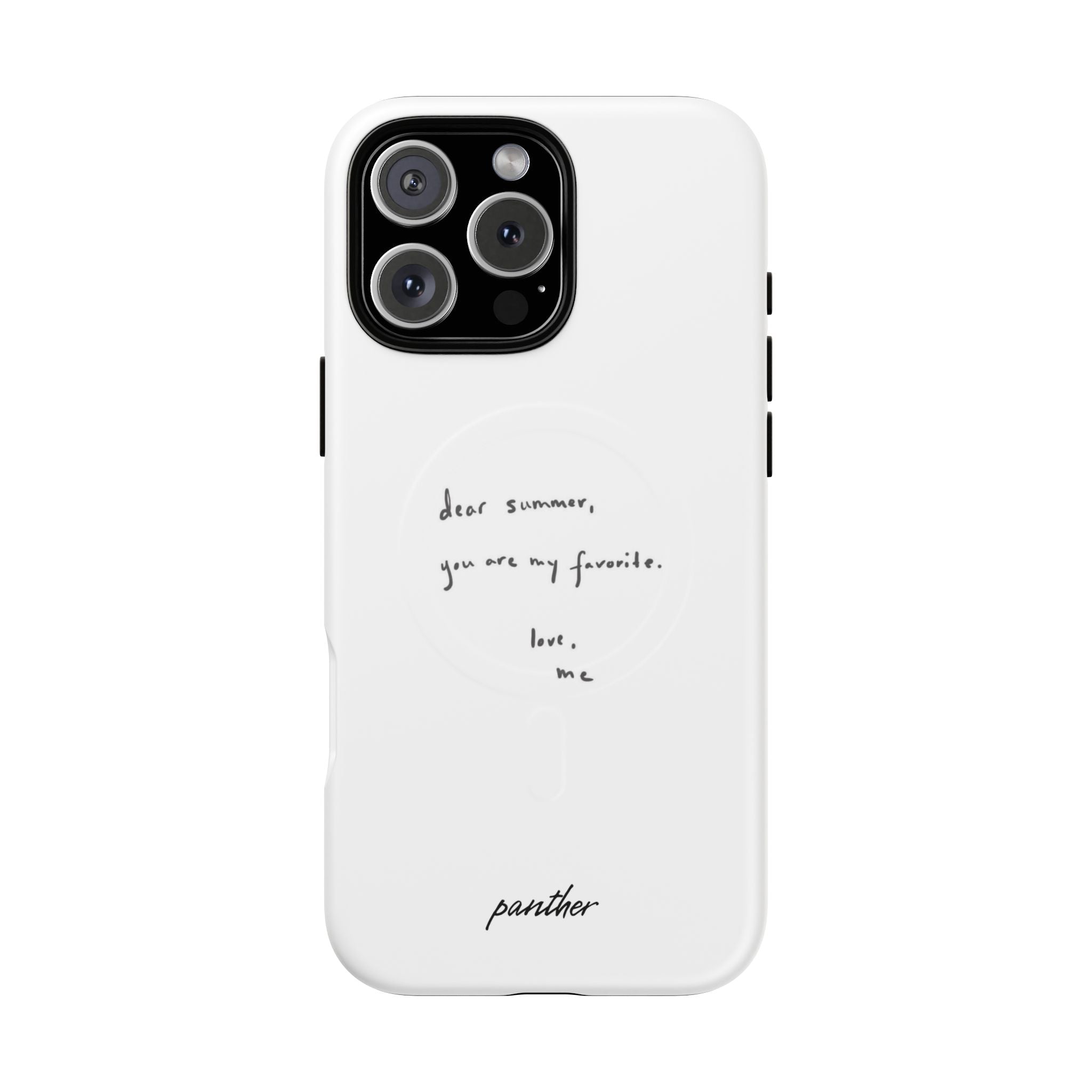 "Dear summer, you are my favorite." (Magsafe)