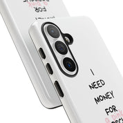 I Need Money For A Pink Porsche (White)