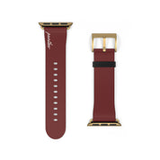 Burgundy AppleWatch Band