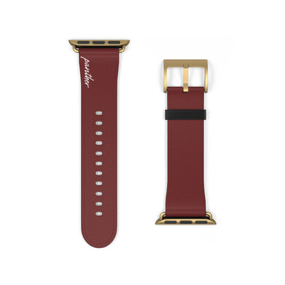 Burgundy AppleWatch Band