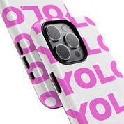 YOLO (White & Pink) (magsafe)