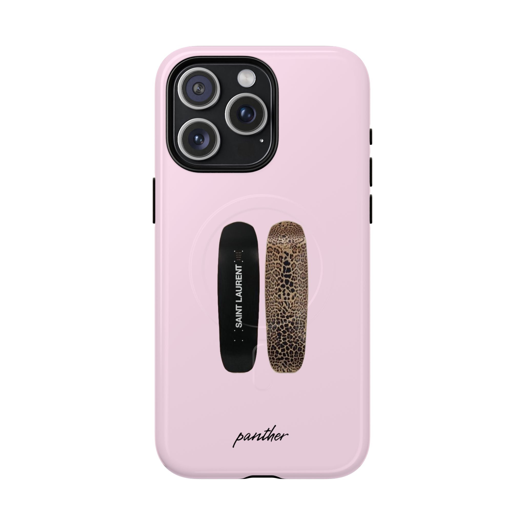 Panther Skateboards (Pink) (Magsafe)